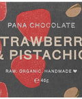 Pana Chocolate Pana Organic Strawberry & Pistachio 45g
