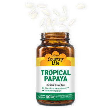 Country Life Tropical Papaya Chewables