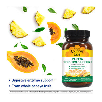 Country Life Papaya Digestive Support