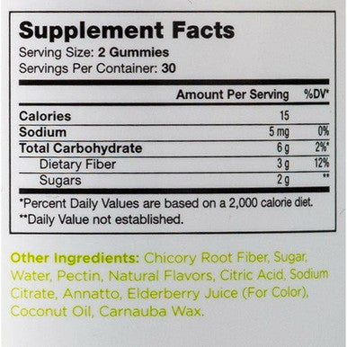 Chapter One Fiber 60 gummies