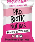 Luv & Co. Probiotic Nut Bar - Peanut Butter Jelly 35g