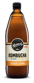 Remedy Kombucha Ginger Lemon 750ml