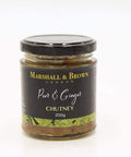 Marshall & Brown Pear & Ginger Chutney 200g