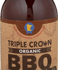Triple Crown Organic BBQ Sauce Hickory Bourbon 275g