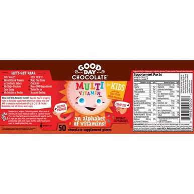 Good Day Chocolate Kid s Multivitamin 50 Count