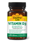 Country Life Vitamin D3 2,500 I.U.