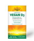 Country Life Vegan D3 Softgels