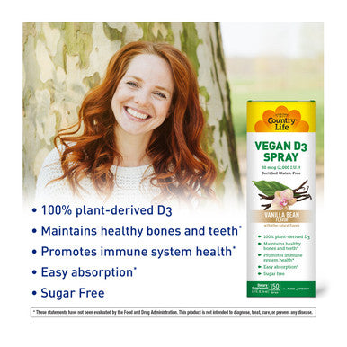 Country Life Vegan Vitamin D3 Spray