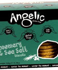 Angelic Gluten Free Gluten Free Rosemary & Sea Salt Savoury Biscuits 142g
