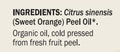 Dr. Mercola Organic Orange Essential Oil