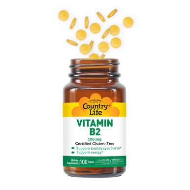 Country Life Vitamin B-2 100 mg