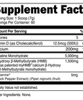 Transparent Labs Creatine HMB Unflavored 60servings