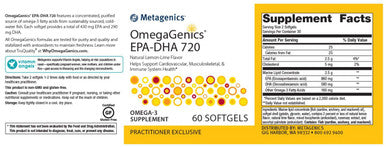Metagenics OmegaGenics EPA-DHA 720
