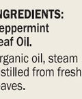 Dr. Mercola Organic Peppermint Essential Oil