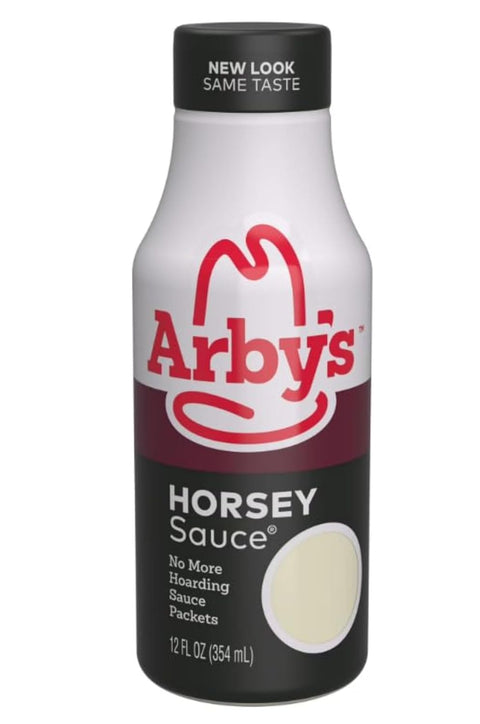 ArbyÃ¢â‚¬â„¢s Horsey Sauce, 12 fl. oz., All Purpose Horseradish Sauce for Sandwich Spreads, Seafood Cocktails, Chicken Marinades and More, Made with Vinegar, Horseradish Powder and Mustard