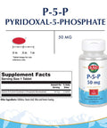 Kal 50 Mg B-6 Pyridoxal-5-phosphate Tablets, 50 Count