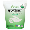 Durelife USDA organic erythritol sweetener, non gmo verified, Keto certified, No After Taste, Kosher, Zero Calorie Plant-Based Sugar Alternative 5 LB