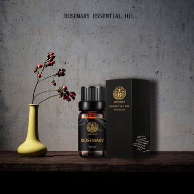 Aromatherapy Essential Oils, Rosemary Aromatherapy Essential Oils (0.33 oz - 10ml), 100% Pure Essential Oils Rosemarry Scent for Diffuser, Humidifier, Massage, Aromatherapy, Skin & Hair Care