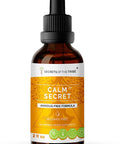 Secrets of the Tribe - Calm Secret, Herbal Supplement Blend Drops Alcohol-Free Liquid Extract, Anxious-Free Formula (2 fl oz)