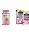 Garden of Life Organics Women'S Gummy Vitamins - Berry - Certified Organic Non-Gmo Vegan & Dr. Formulated Women'S Probiotics Once Daily 16 Strains 50 Billion 30 Capsules