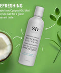 Spa-Dent Natural Mouthwash - Whitening Action Alcohol Free Dental Office Technology Made in Canada with Advanced Dental Grade Ingredients, 591.5 ml (Pack of 1)