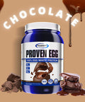 Gaspari Nutrition Proven Egg, 100% Egg White Protein, 25g Protein, Keto Friendly, Dairy Free, Lactose Free, Soy Free - Chocolate, 2 lbs