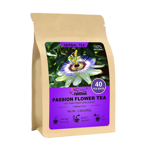 FullChea - White Mulberry Leaf Tea, 40 Teabags Ã¢â‚¬â€œ 100% Pure Dried Mulberry Tea Ã¢â‚¬â€œ Slightly Sweet & Refreshing - Non-GMO - Caffeine-Free - Support Wellness & Improve Digestion