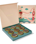 Vahdam Weekend In London Tea Sets | Travel Edition Box | 9 Varieties - Chai Tea Black Tea | Gluten Non GMO | s for Women s for Men s for Him/Her