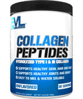 Evlution Nutrition Collagen Peptides Powder, Premium Hydrolyzed Collagen to Support Healthy Skin, Hair, Bones, Joints, Nails & More (30 Servings V2)