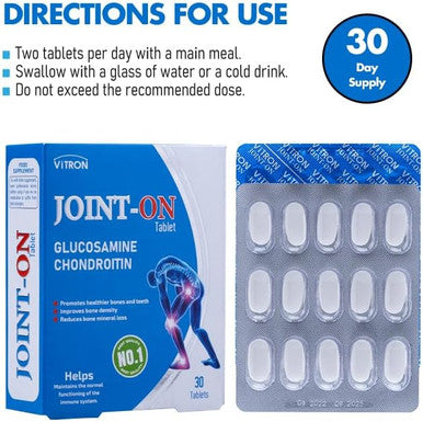 Joint On Tablet, Men'S Multivitamin, Supplement Tablet With Vitamin A, Vitamin C, Vitamin D, Vitamin E And Zinc For Immune Health Support I 30 Count (1 Pack)