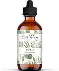 Earthley Wellness VitaC A Natural Source of Vitamin C Whole Food Form of Vitamin C Extracted from Amla Berries Orange Peel and Dandelion Leaf (2oz)