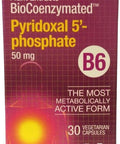 Natural Factors Biocoenzymated Pyridoxal 5Phosphate 50mg 30 Vcaps