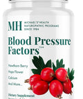 MICHAELS Health Naturopathic Programs Blood Pressure Factors 180 Vegetarian Tablets Provides Fluid Balance Support Kosher 60 Servings