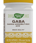Enzymatic Therapy GABA Gamma Aminobutyric Acid 250 mg 60 VCaps