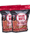 BEER NUTS Original Peanuts - Sweet & Salty Bar Nuts - Gluten Free, Kosher, Low Sodium Peanut Snacks Made In The USA - 46oz Resealable Bag (Pack of 1)