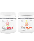 Hi-Lyte Keto K1000 Electrolyte Powder | Hydration Supplement Drink Mix | 50 Servings | Watermelon, Lighter Stevia Taste | Orange, Lighter Stevia Taste