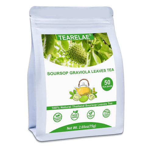 TEARELAE - White Mulberry Leaf Tea Bags, 30 Count - Premium Mulberry Tea - Caffeine-free - Non-GMO - Lightly Sweet & Refreshing - Support for Healthy Digestion