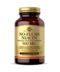 Solgar No-Flush Niacin 500 Mg - 100 Vegetable Capsules - Supports Energy Metabolism & Nervous System - Vegan Gluten & Dairy Free Kosher - 100 Servings