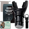 Bodyssey Breathing Enhancer | Premium Silicone Trainer | Boost Breathing Efficiency | Adjustable Resistance Levels | Compact Portable And Easy To Maintain