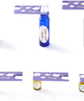 Emango Essential Oil Opener 3 Pack Essential Oil Lid Remover Bottle Opener Key Tool for Roller Balls and Caps, Works on Most Bottles (Lavender Purple,Rose Red,Blue)