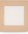 Bordered Silver Silicone Ag Sterile Absorbent Antibacterial Dressing, 4"x 4" (2.5"x 2.5" Pad), 5 dressings/Box, MedHeal by MedvanceTM