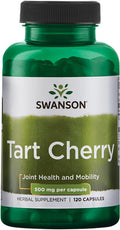 Swanson Tart Cherry 500 Milligrams 120 Capsules