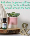 Garden of Life Essential Oils 100% Organic And Pure Lavender Essential Oil Plus Chamomile & Fir Balsam - Calm Blend For Diffusers Home Skin & Body Care Calming Relaxing Soothing 0.5 Fl Oz
