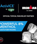 Curad Ironman ActivICE Topical Cooling Spray Pain Relief for Arthritis Joint Muscle Back & Body Aches & Pain 4-oz (3 Count)