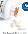 Natural Factors Micronized LGlutamine 1000 mg Supports Muscles and Immune Function 180 Capsules