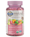 Garden of Life Mykind Organics Women's Vitamins Real Fruit Gummies, Multi, Berry, 120 Count