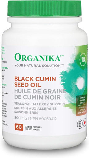 Organika Black Cumin Seed Oil 60 Sftgl