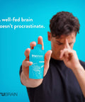 TruBrain Drinks Nootropic Brain Food Designed by Neuroscientists to Boost Mental Output & Improve Memory Nootropic Supplement