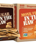In the Raw Sweetener Packets Bundle (Raw Sugar + Monk Fruit w/Erythritol) ÃƒÂ¢Ã¢â€šÂ¬Ã¢â‚¬Å“ Kosher, Vegan & Keto Certified, 200 Packets Ea