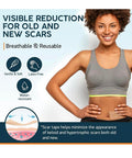 Medical Grade Silicone Scar Sheets, Silicone Scar Tape (1 X 120 , Pack Of 2), Professional Scar Removal Treatment, Reusable Silicone Scar Strip For Keloid, C-Section, Surgery, And Wrinkles